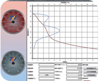 冷却曲线测定仪计算机输出界面