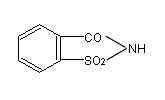 不溶性糖精分子式